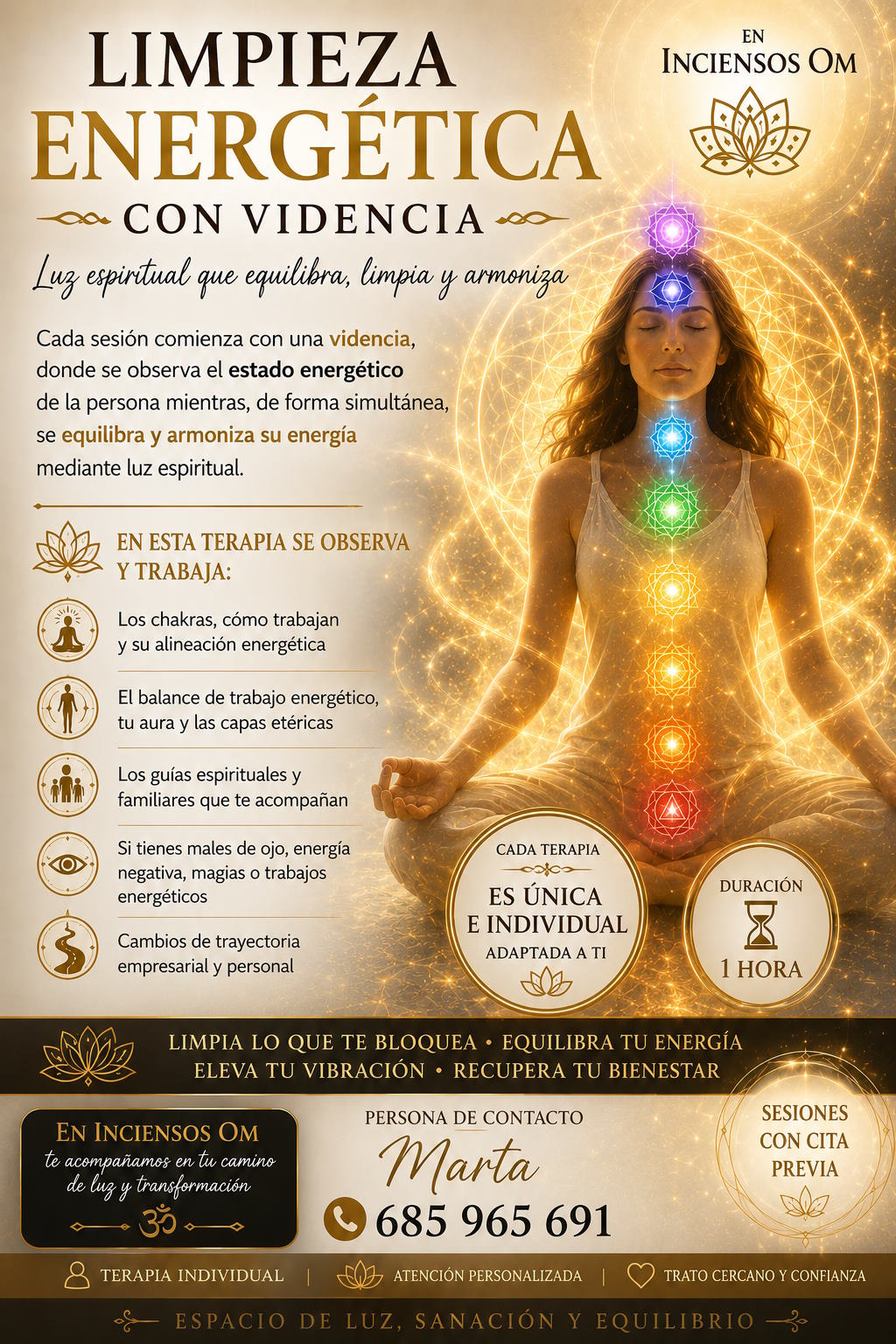 Limpieza Energética con Videncia